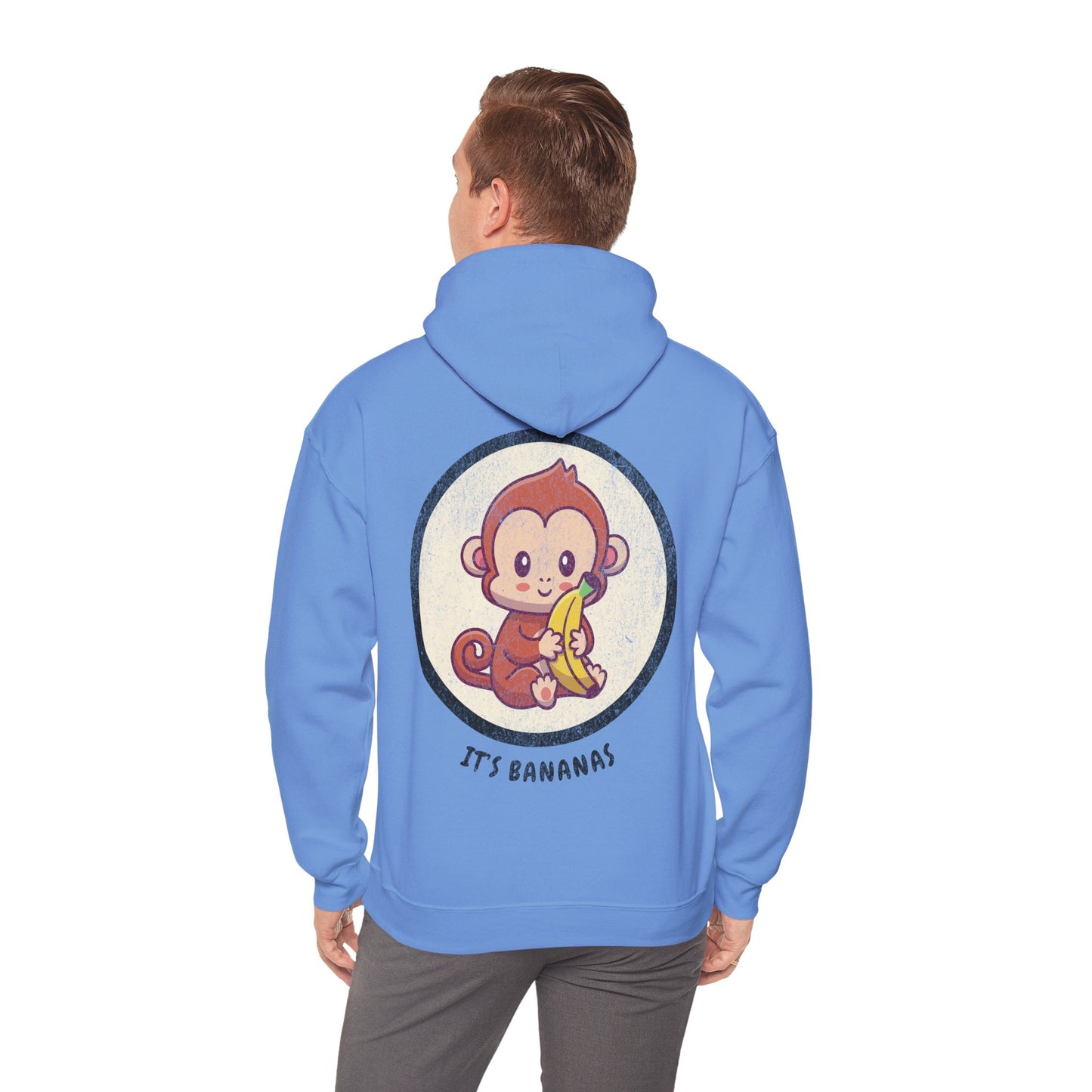 It's Bananas Monkey Adult Hoodie