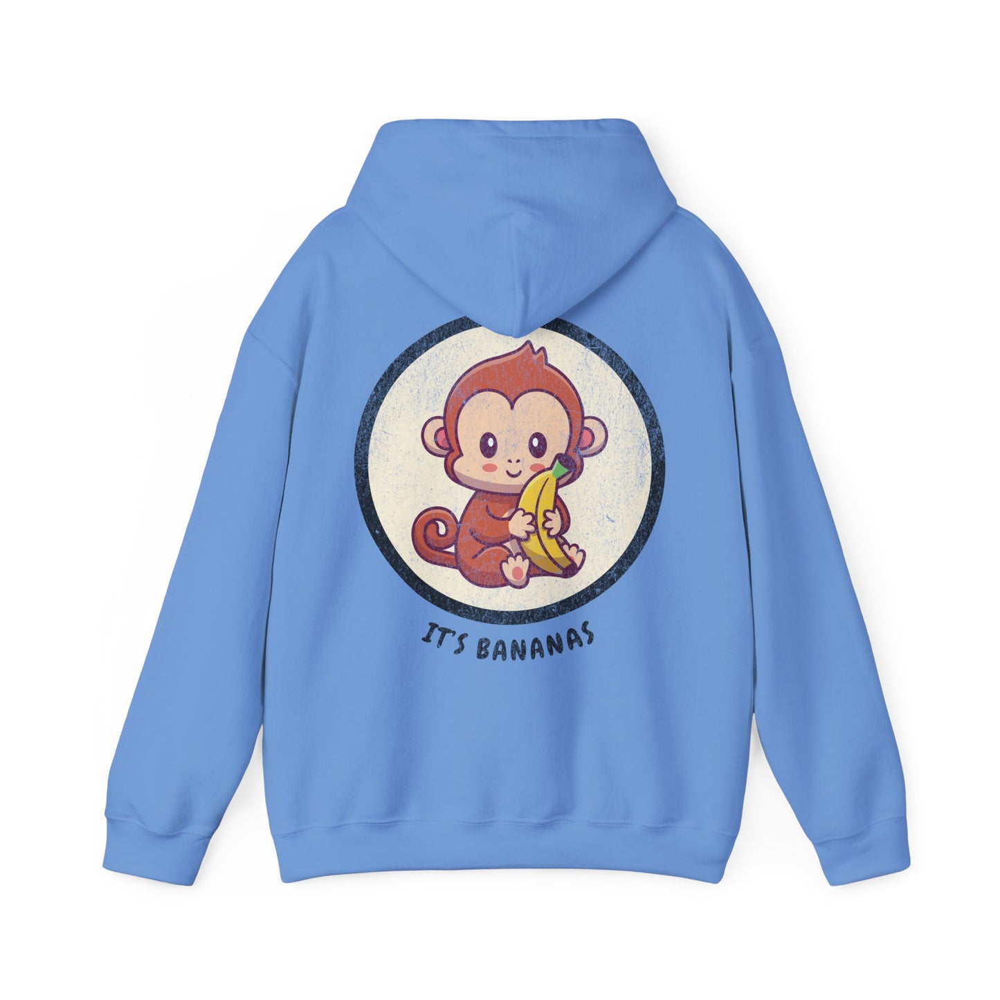 It's Bananas Monkey Adult Hoodie