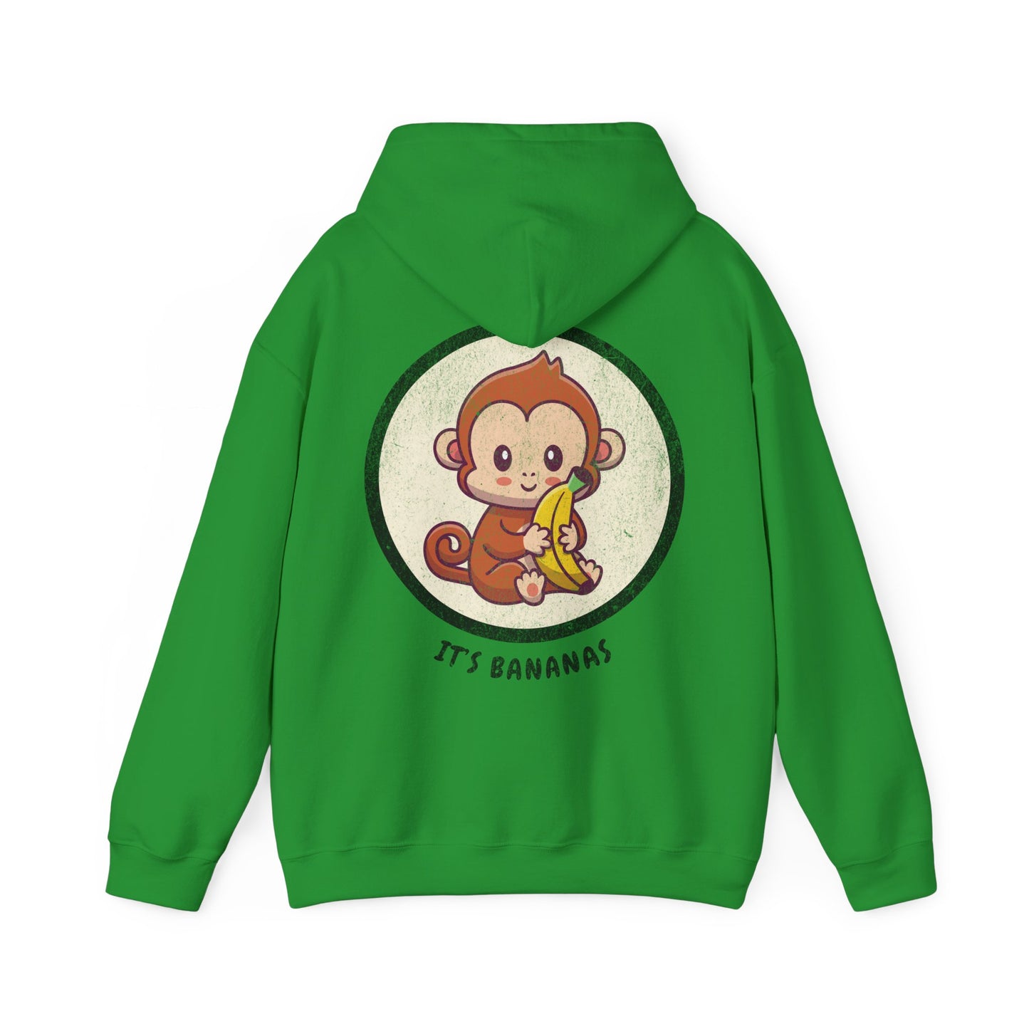 It's Bananas Monkey Adult Hoodie