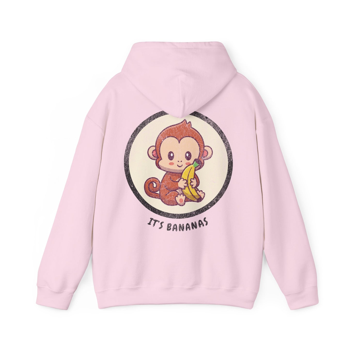 It's Bananas Monkey Adult Hoodie