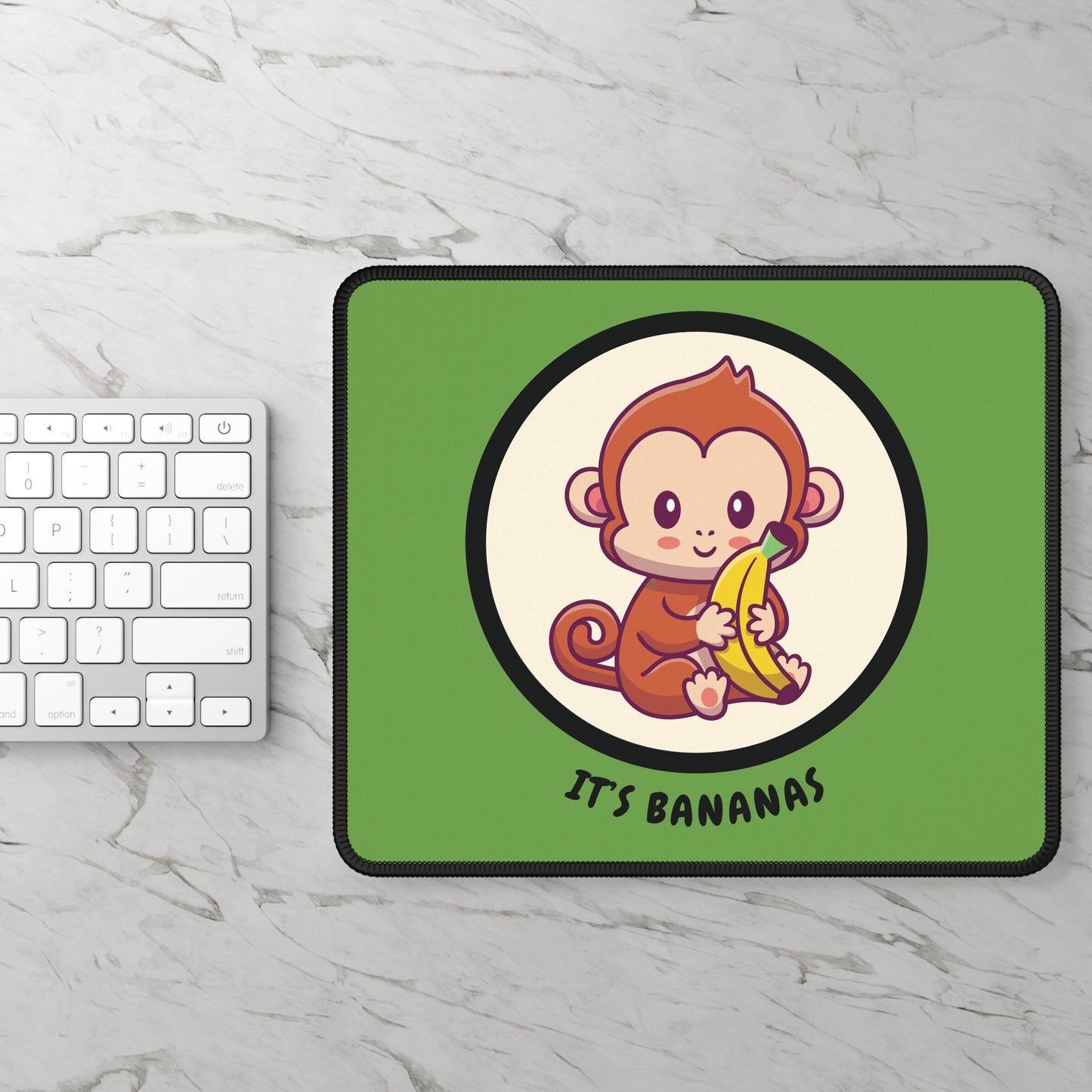 It's Bananas Monkey Gaming Mouse Pad