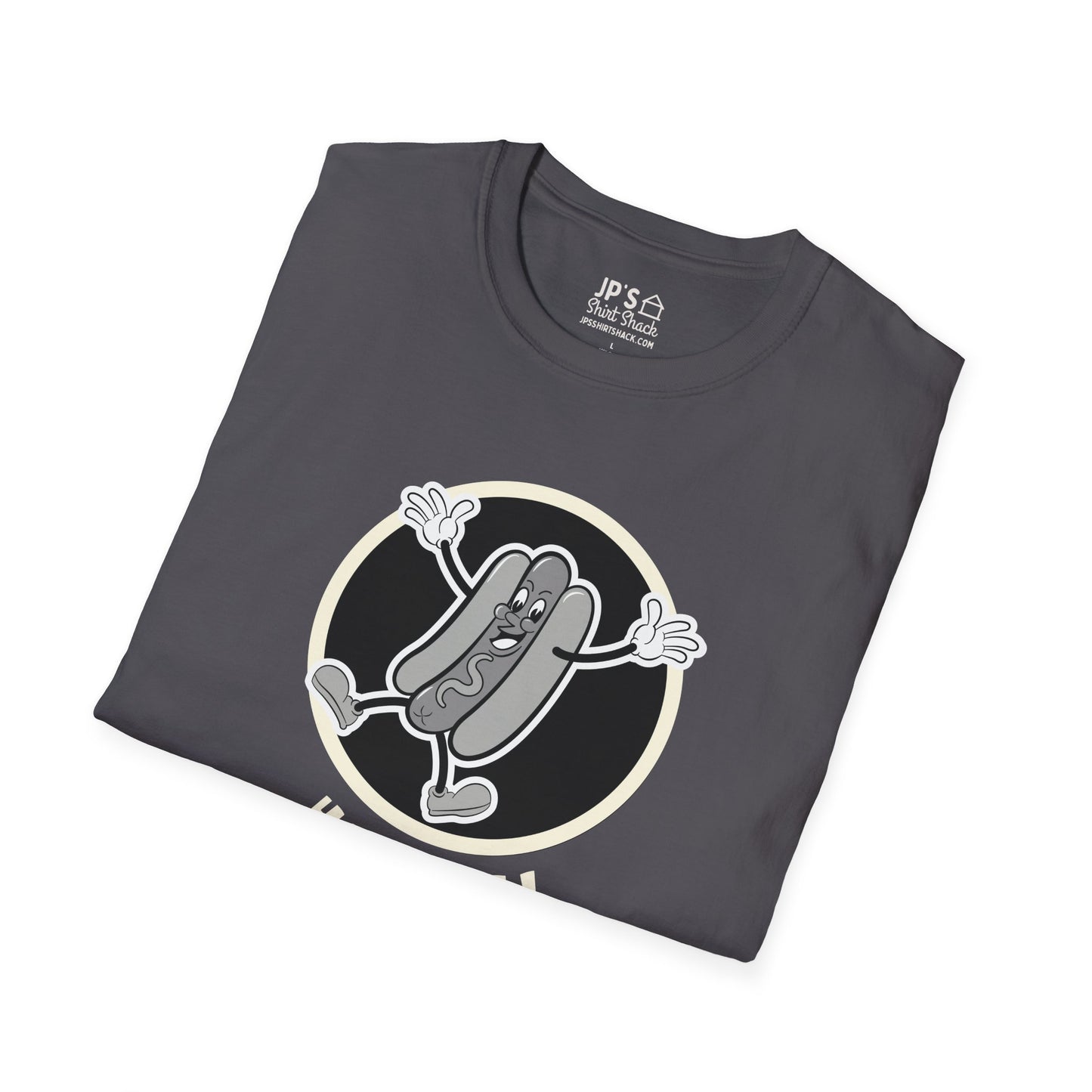 Hotdog! Vintage Cartoon Adult Unisex Tee