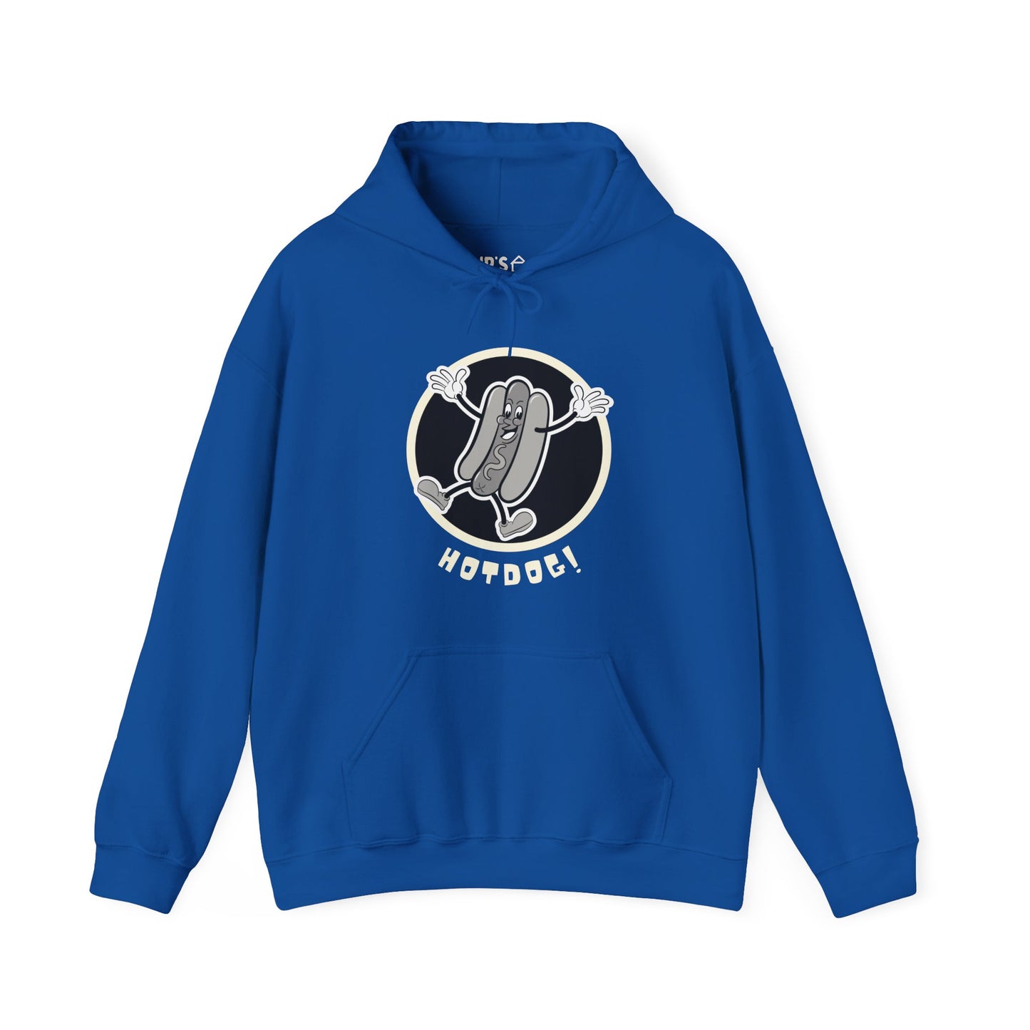 Hotdog! Vintage Cartoon Adult Unisex Hoodie