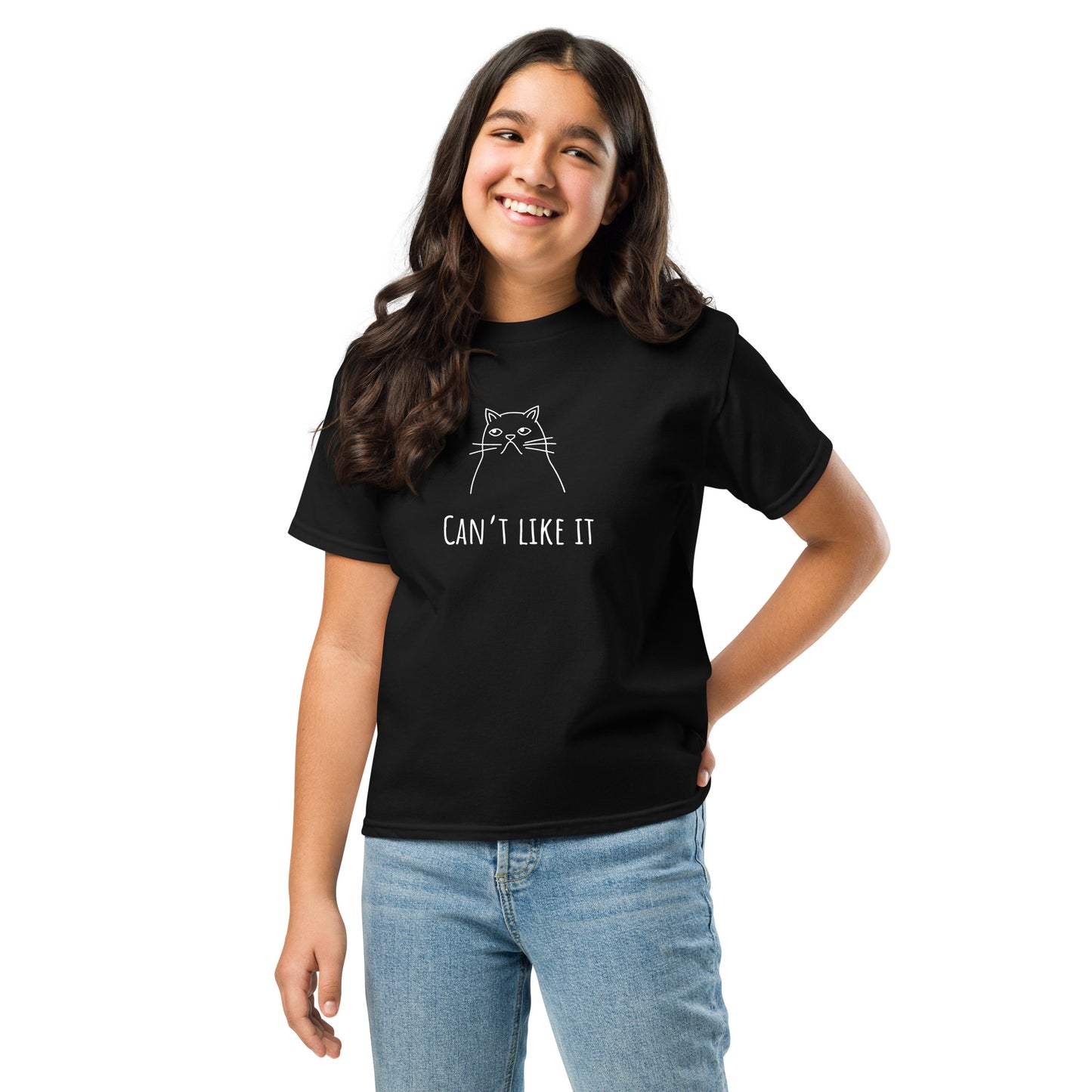Can't Like It Grouchy Cat Youth classic tee