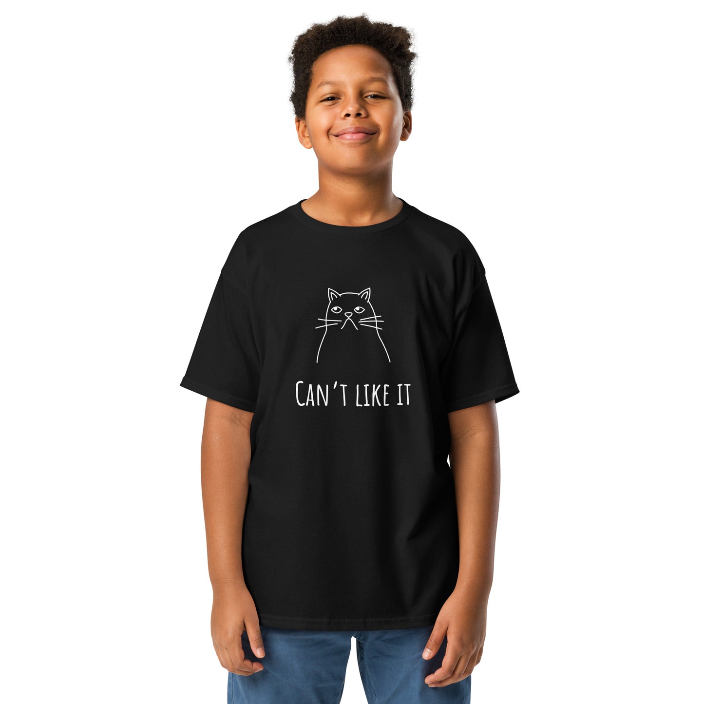 Can't Like It Grouchy Cat Youth classic tee