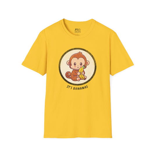 It's Bananas Distressed Adult Unisex Tee
