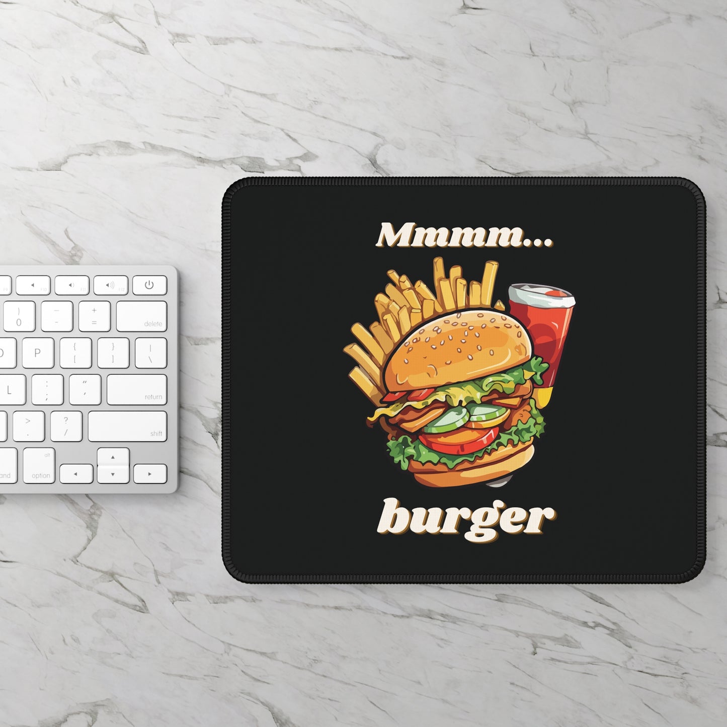 Mmmm...burger Gaming Mouse Pad