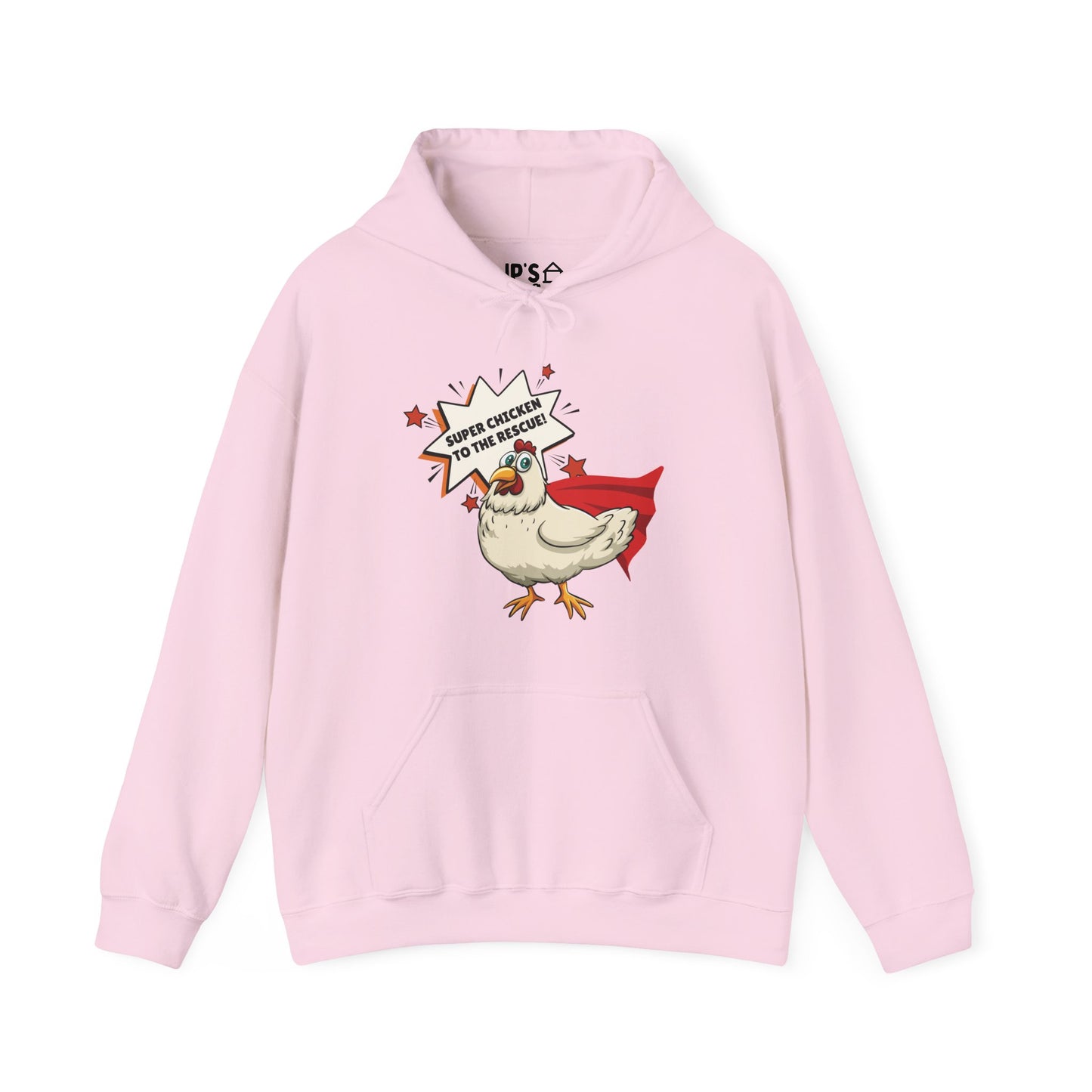 Super Chicken to the Rescue Adult Unisex Hoodie