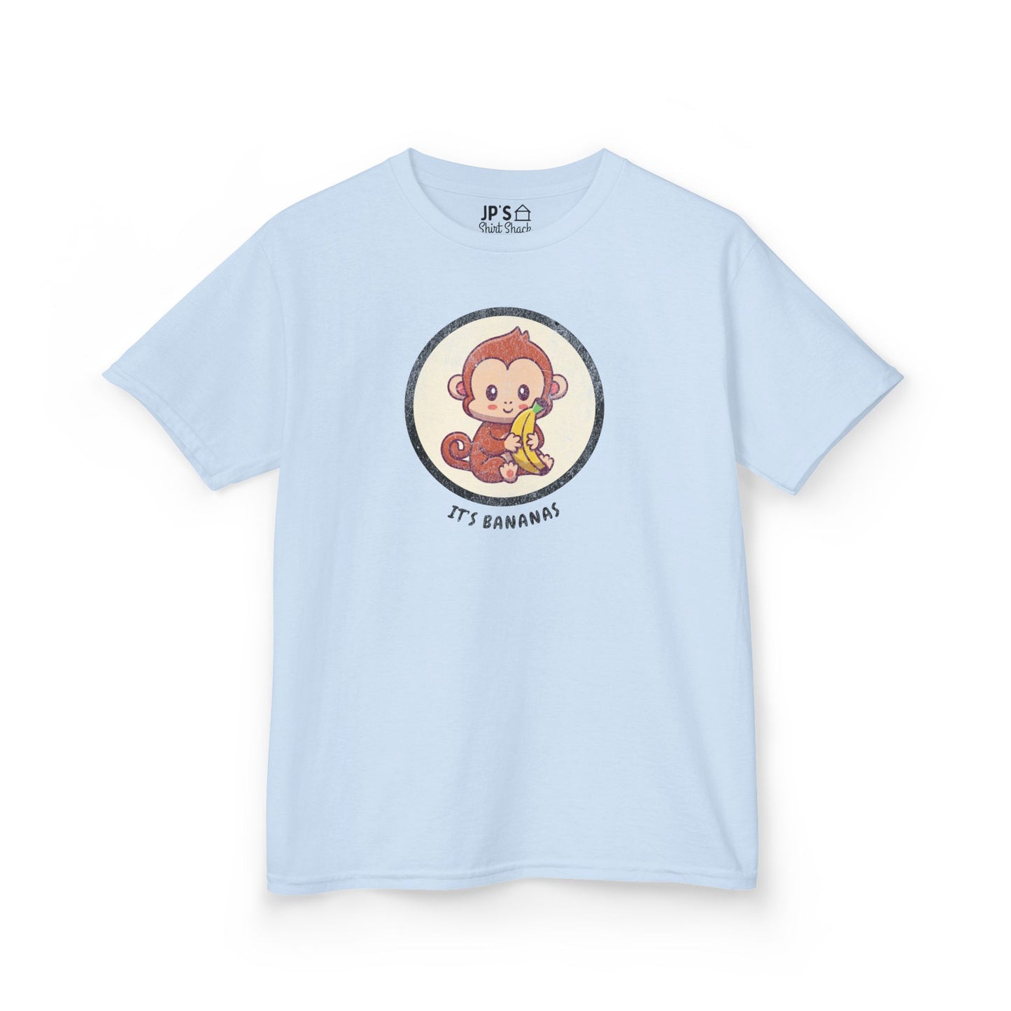 It's Bananas Monkey Distressed Kids Tee