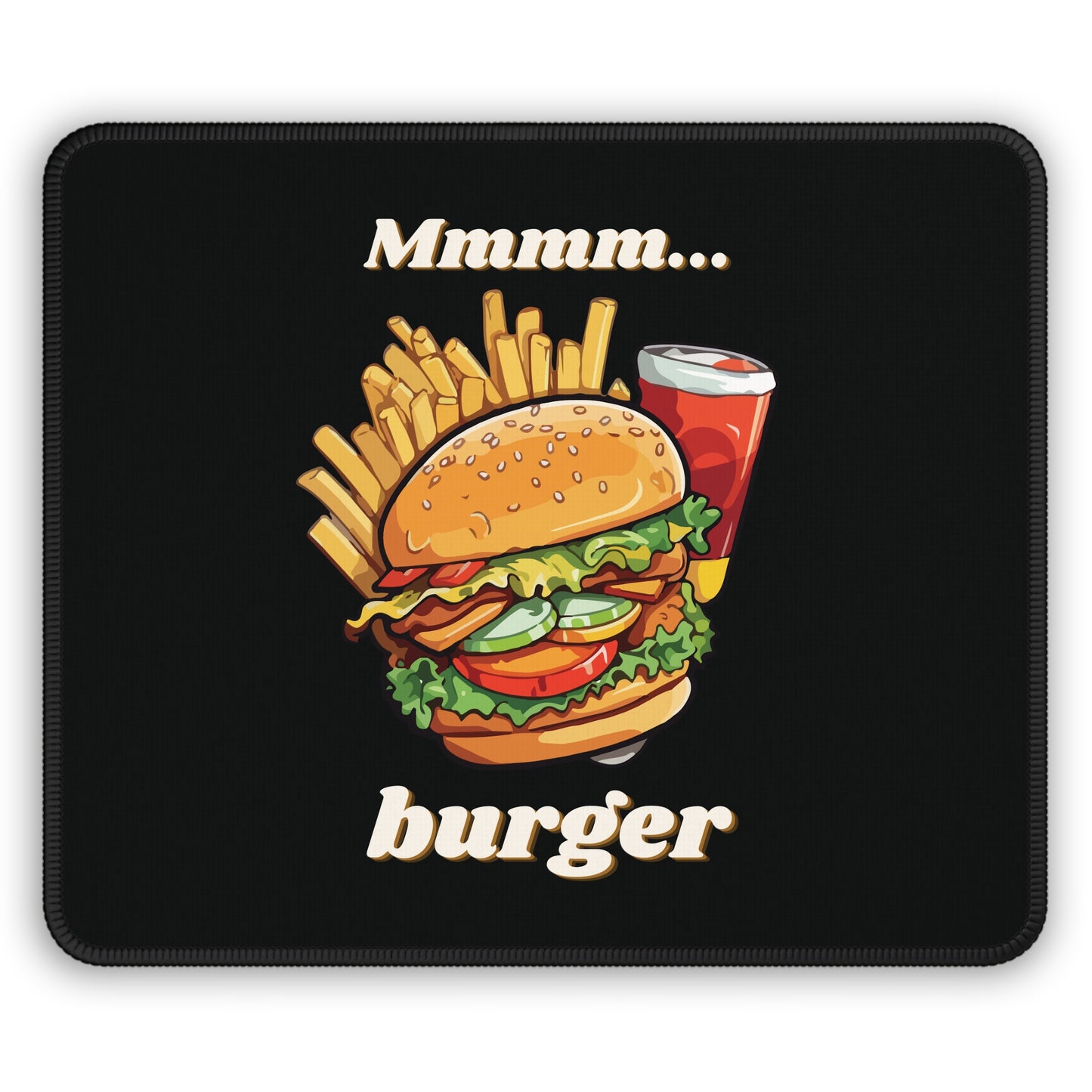 Mmmm...burger Gaming Mouse Pad