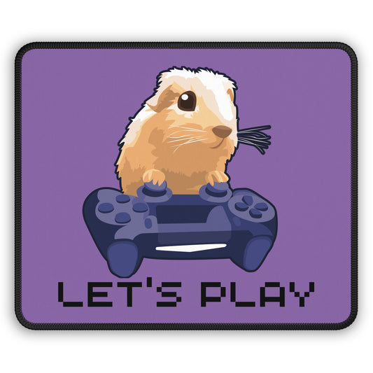 Let's Play Guinea Pig Gaming Mouse Pad