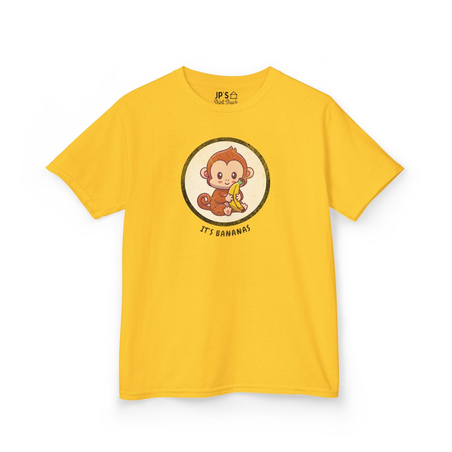 It's Bananas Monkey Distressed Kids Tee