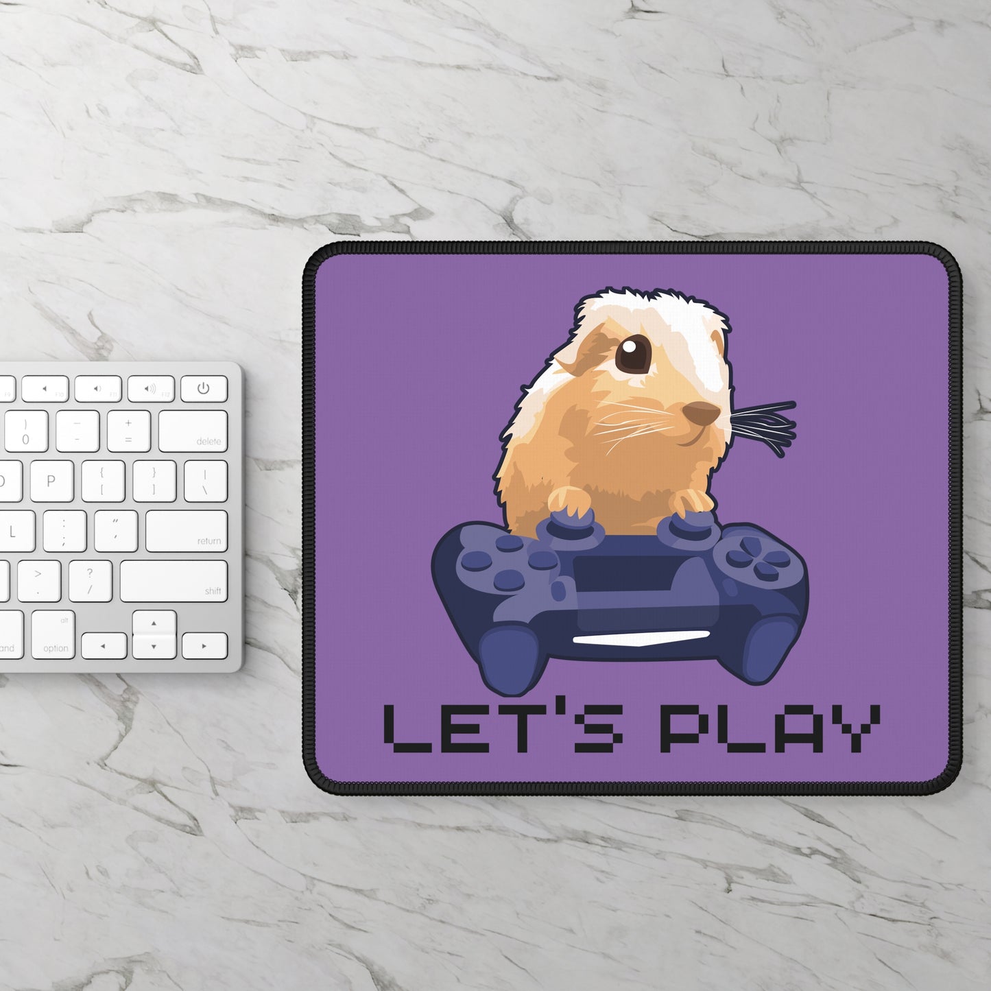 Let's Play Guinea Pig Gaming Mouse Pad