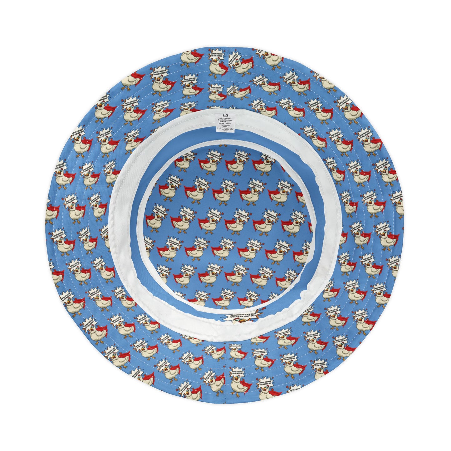 Super Chicken to the Rescue Bucket Hat