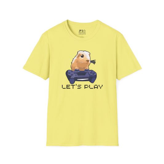 Let's Play Guinea Pig Adult Unisex Tee