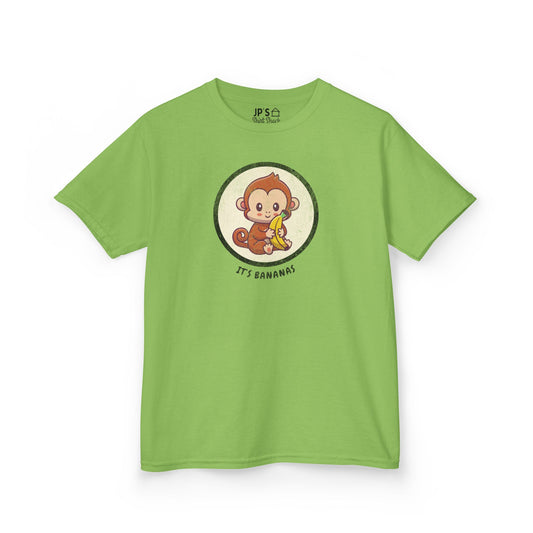 It's Bananas Monkey Distressed Kids Tee