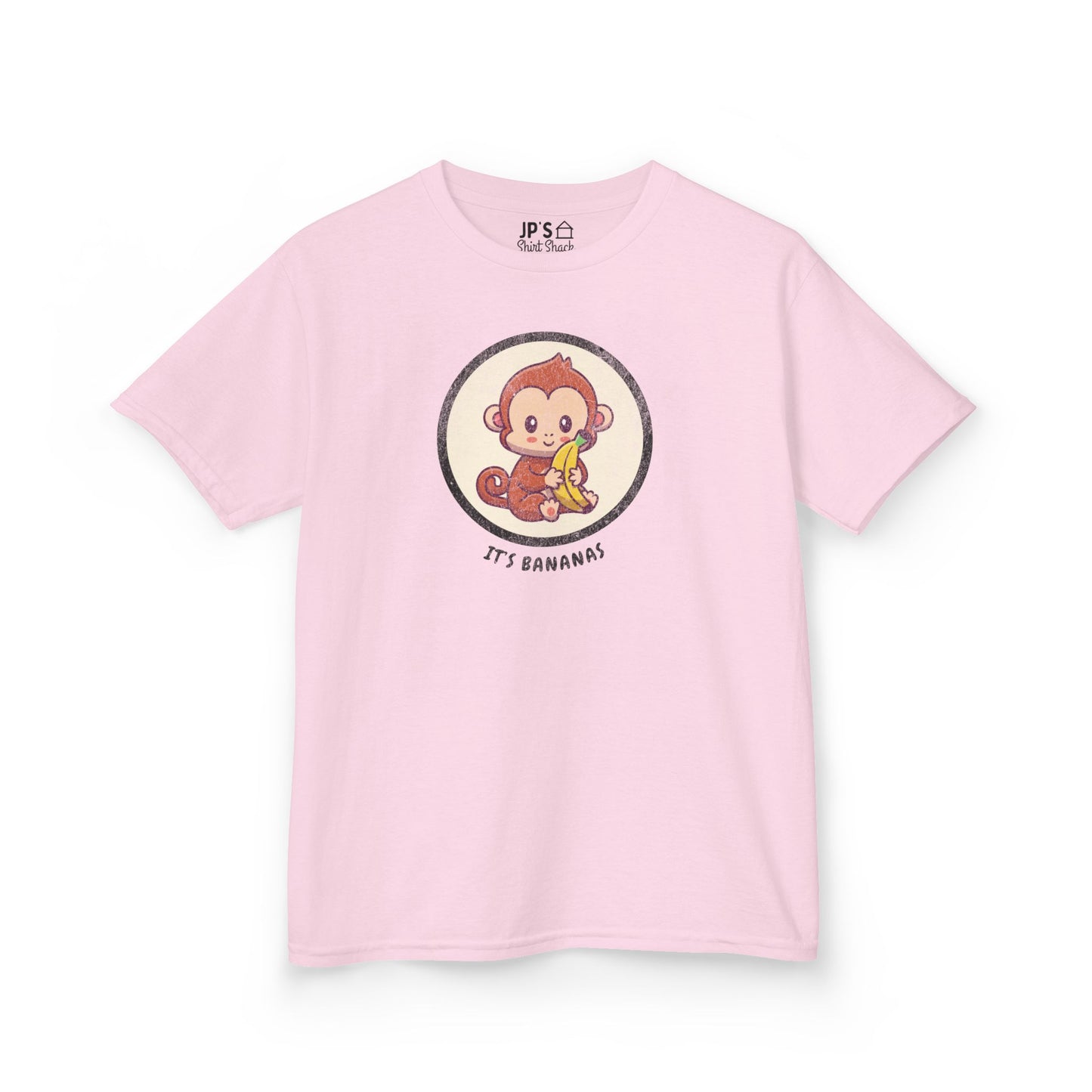 It's Bananas Monkey Distressed Kids Tee