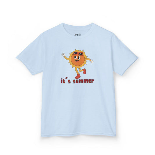 It's Summer Retro Sun Kids Tee