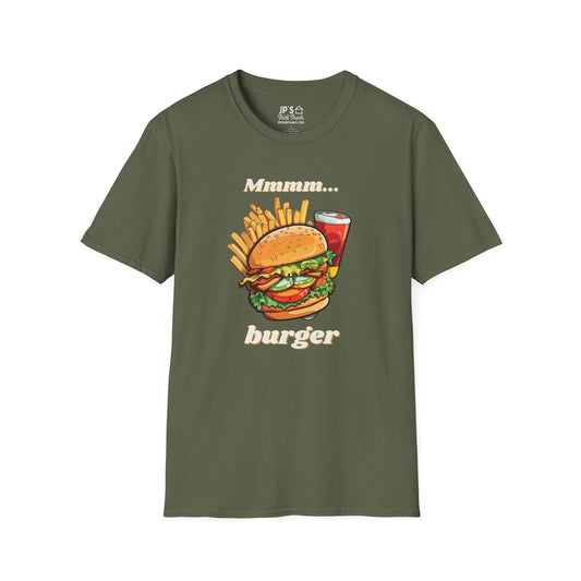 Mmmm... Burger Unisex Adult Tee