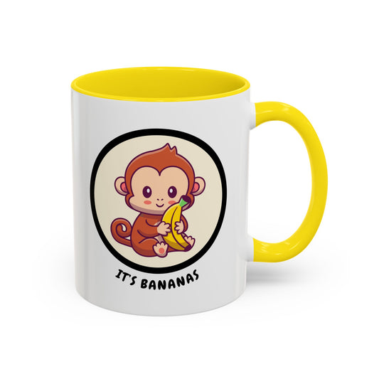 It's Bananas Monkey 11 oz. Ceramic Mug