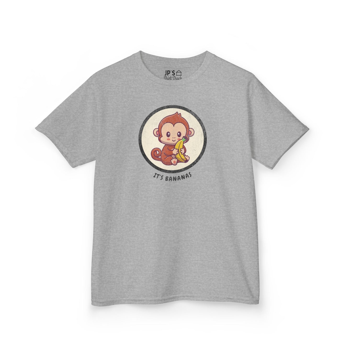 It's Bananas Monkey Distressed Kids Tee