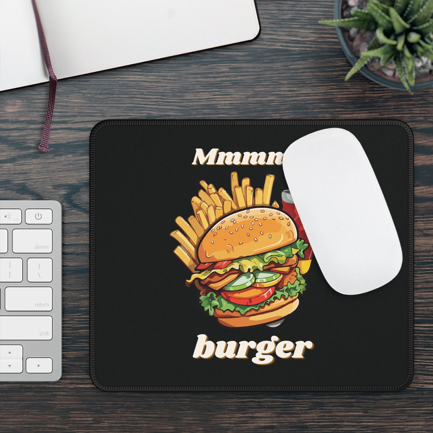 Mmmm...burger Gaming Mouse Pad