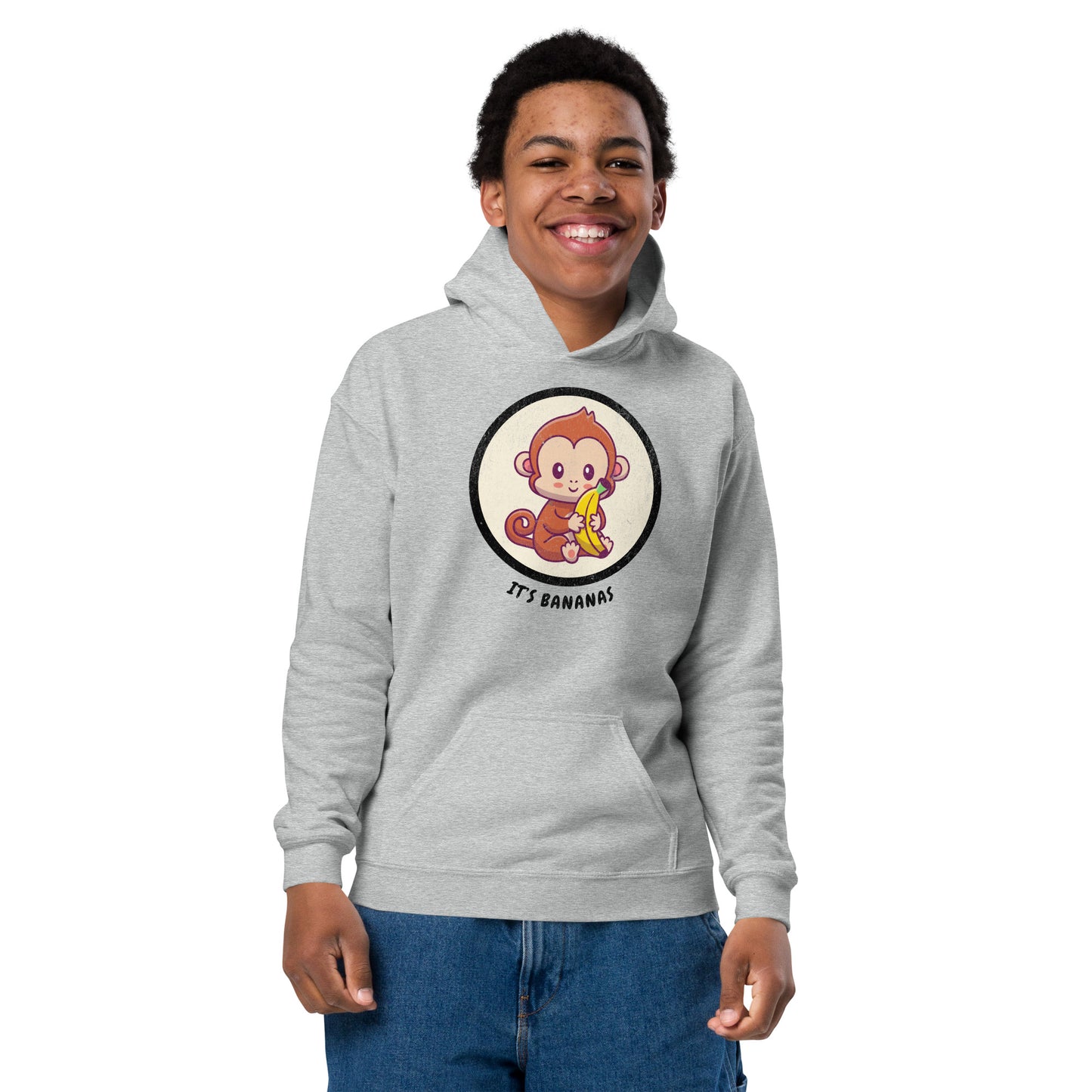 It's Bananas Monkey Youth Hoodie
