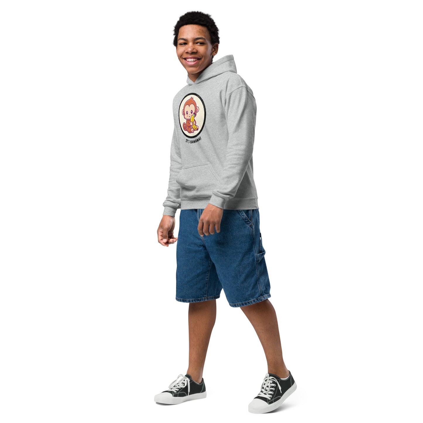It's Bananas Monkey Youth Hoodie